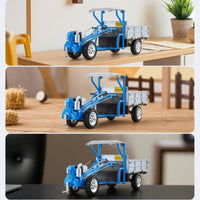 1/16 Vehicle Model with Trailer Collectible Alloy 1:16 Scale Vehicle Model for Kids
