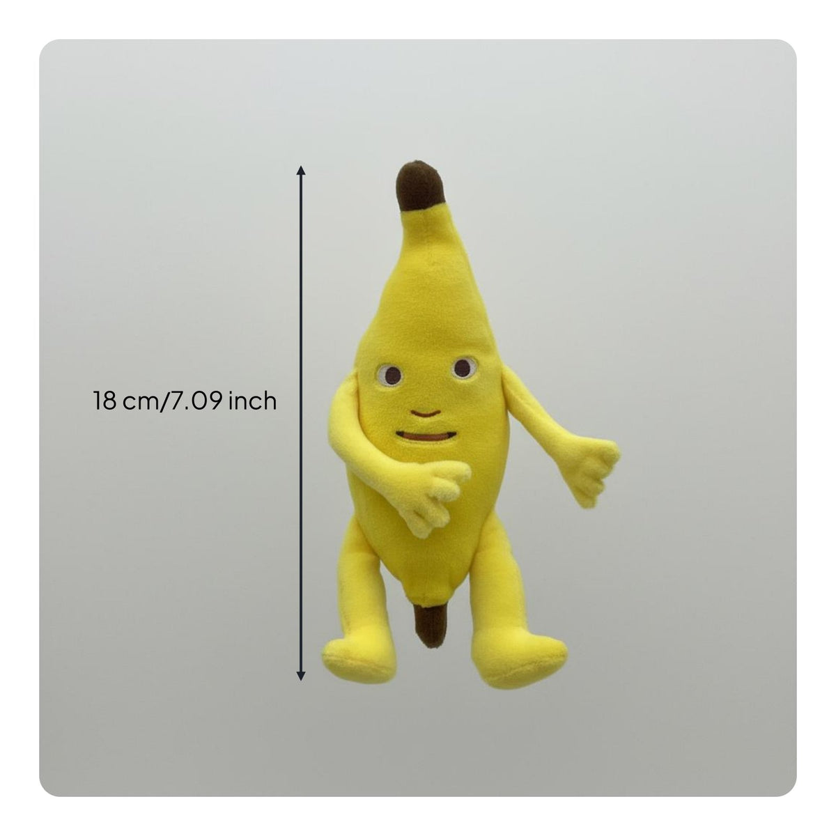 Sound-Making Singing Banana Stuffed Toy Cute Design Funny Banana Keychain Soft and Long-Lasting for Children, Teens, Backpack Decoration