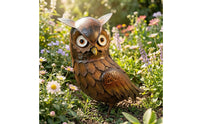 Figurine Decorative Statue Handcrafted Metal Bird Sculpture for Homeowners, Porch