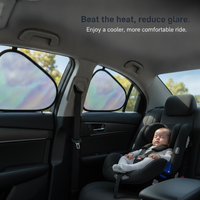 Car Window Static Cling Sun Shade for Privacy and UV Protection