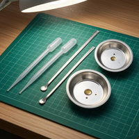 Mixing Dishes Metal Paint Mixing Set Easy to Combine Art Supply