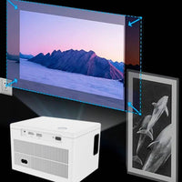 5G Display Device with 4K Compact Display Device Portable Mini for Home Theater