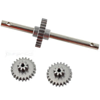 3 Pieces RC Gearbox Gears Drive Shaft Kit Transmission Shaft Set for MN82S MN78 MN168 99S Upgrade