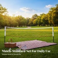 Badminton Net Easy Setup Portable Badminton Net Construction Sports Gear for Athletes