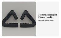 2 Pieces Multi-Functional Pull up Handles Wide Compatibility Strength Training Handles Sweat-Absorbing for Bodybuilders, Weightlifters