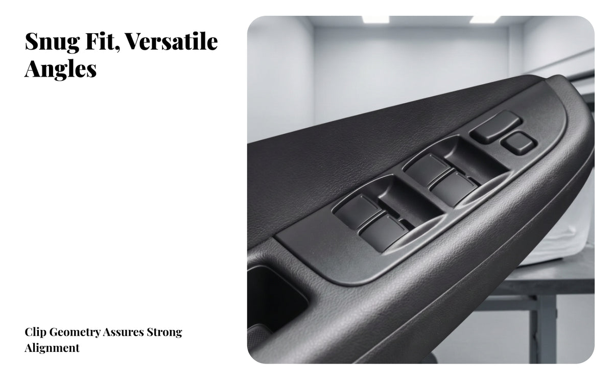 Easy to Install Window Switch Panel | Direct Replacement Part, design and fit, Power Window Switch Bezel 74232-02060-C0