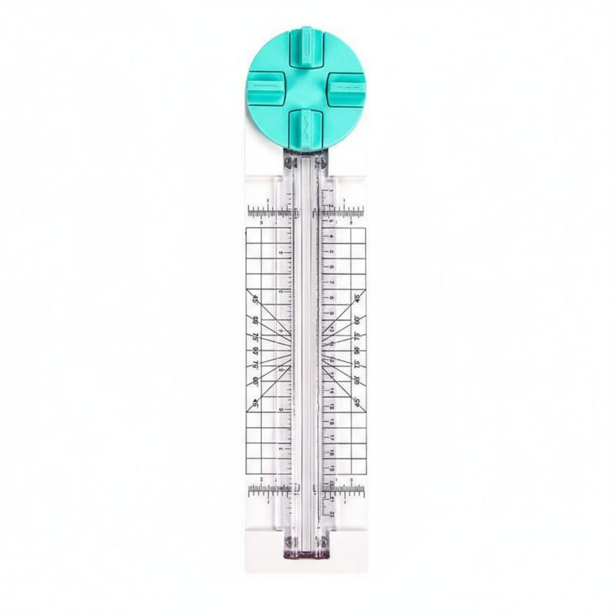 Precise Cutting 4-in-1 Paper Cutter Accurate Measurement Multi-Function Paper Trimmer Portable for Scrapbookers, Crafters, Card Making, Home