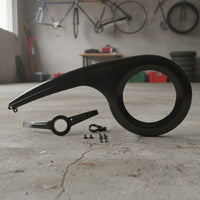 Chain Guard with Mounting Circle Curved Bike Chain Cover Protector Blocking for Cyclists, Commuters, Mountain Bikes, Commuting