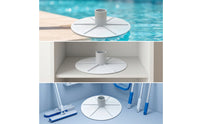 Pool Skimmer Vacuum Plate Replacement Skimmer Vacuum Plate with Connector Reinforced Round