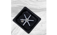 Cup Washer with Recessed Basin Stainless Steel Countertop Cup Washer Resistant   for Bartenders