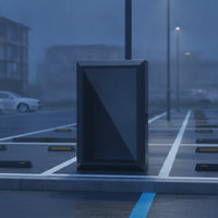 EV Charging Protection Cabinet Lockable Charging-Pile Protection Cabinet Secure EV Enclosure for Parking Lots