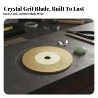 Diamond Cutting Wheel High Hardness Small Diamond Saw Disc Resilient Rotary Tool Cutting for Jewelers, Hobbyist S, Jewelry Making, Crafting, Grinding