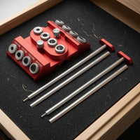 CNC-Machined Angle Drilling Jig Anodized Wood Drilling Jig Compact Angled Hole Drill Guide