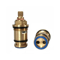 Diverter Water Control Core Brass Diverter with O-Rings Splined Shower Replacement for Homeowners