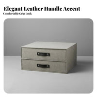 Stackable Drawer Box Space-Saving Stackable Drawer Unit Japanese Design for Desk