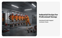 Double-Sided Fire Suit Locker Quick Change Design Firefighter Gear Rack Rotating Turnout Gear Rack for Miners, Assistance Personnel