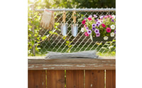 100 Pieces Chain-Link Fence Tie Stainless Steel Chain Link Fence Tie Flexible Fastener for Gardens