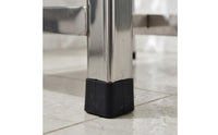 Stainless Metal Stool Anti-Slip Foot Feet Seating Furniture Crossbar Support