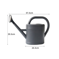 Portable Watering Can with Shower Head Ergonomic Plastic Watering Can Sturdy Container Comfortable for Gardeners, Garden, Balcony