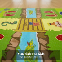 Promotes Teamwork Hand and Foot Game Mat Body Coordination Game Mat Group Activity Equipment for Students, Teams, Adults, School Activities, Outdoor, Parties