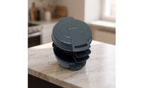 Burger Maker Electric Sandwich Maker Double-Layer Breakfast Cooker for Students, Individuals, Dorm Rooms, Small Kitchens