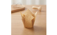 200 Pieces Fluted Cupcake Liners Small Fluted Cupcake Liner Oven Paper and Cake Liner for Home Cooks, Cupcakes, Muffins