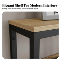 Single-Tier Interior Surfacemounted Storage-areaSaving Multi-Tier Display Single-Tier Rustic and Design sturdyDuty