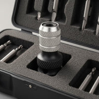 Heavy-Duty Impact Wrench Drill Chuck Adapter Knurled Grip Electric Wrench Adapter Head Pin and O-Washer Included Tool Accessory Textured Body