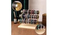 Bracelet Display Stand with Wooden Base Sturdy Bracelet Holder with Wooden Base Jewelry Organizer Stable for Vanity, Craft Fairs