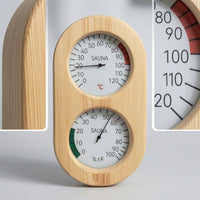 Sauna Thermometer and Hygrometer Accurate Temperature and Humidity Gauge Exact