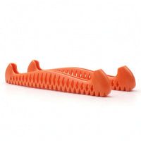 2 Pieces Skate Guards with Slotted Side Widened Base Ice Skate Blade Covers for Skaters, Travels