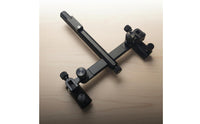 Adjustable Double Rod Bracket Robust Duty Double Rod Holder Fishing Box Turret Mount Long-Lasting Adjustable Pole Stand