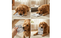 Newspaper Dog Toy Interactive Fake Newspaper Dog Toy Pet-Safe Non for Dogs, Indoor Play