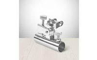 Stainless Steel Fishing Chair Rod Mount Rust-Resistant Fishing Chair Rod Rack Adjustable Pole Holder