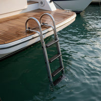 Folding Stainless Steel Boat Ladder Foldable for Yacht, Swimming