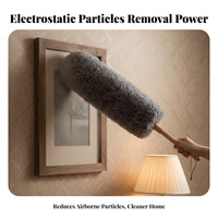 Extendable narrow-space particlesing tool Electrostatic Household Cleaning Tool reusable after cleaning Reusable