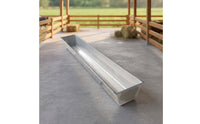 Livestock Feeding Trough Rectangular Livestock Trough Rust-Resistant Sheep Feeder for Cattle, Farmers, Farm, Pasture, Stable