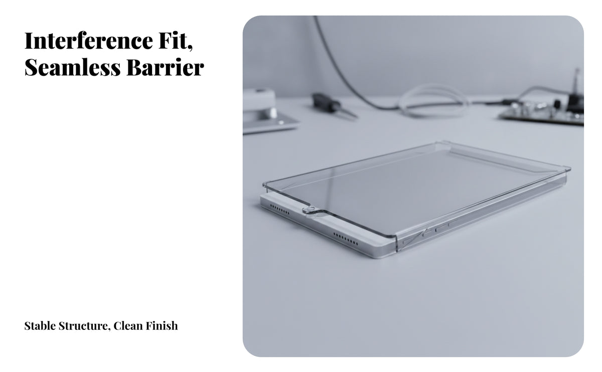 Transparent Acrylic Guard Cover | Slanted Top Panel, Rigid raked Frame, dish equipment guard, for Outdoor