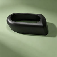 Handlebar Cover with Oval Opening Matte Exercise Bike Handlebar Trim Compact