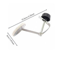 Internal Drum Mute Acoustic Damping Pad Snare Drum Tone Control Easy Installation Musical Instrument Accessory for Live Performance