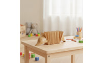 Wooden Dolphin Guiro Rhythmic Dolphin Shaped Guiro Handcrafted Wooden Percussion Fish for Young Children