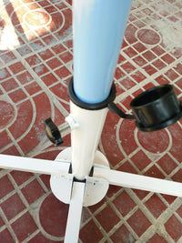 Foldable Cross Base for Beach Umbrella, Portable Sunshade Stand