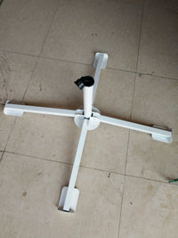 Foldable Cross Base for Beach Umbrella, Portable Sunshade Stand