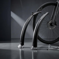 Full Coverage Mountain Bike Splash Guard Set Full-Coverage Mountain Bike Fenders Polished Molded Bike Splash Guard Curved