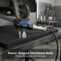 Forward/backward Rotation Pneumatic Ratchet Wrench Lightweight Air Ratchet Wrench Long-Lasting Right Angle Drive Spanner Ergonomic Grip for Auto Technicians, DIY Enthusiasts, Car Repair, Tight Confined Areas, Engine Maintenance, Workshop