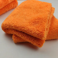 Luxurious Edgeless Microfiber Towels, Extremely Absorbent Microfibre Cloth for Motor Vehicle Cleaning