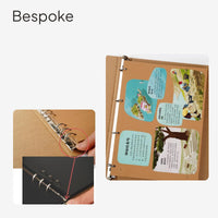 Kraft Paper Loose Leaf Photo Scrapbook DIY Notebook