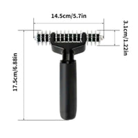 Carpet Roller with Star Wheels Easy-Grip Carpet Seam Roller Compact for DIYers