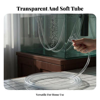 Aquarium Water Change Hose Easy to Cut Clear PVC Tubing Clear PVC Tube for DIY Enthusiasts
