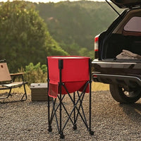 Space-Saving Foldable Storage Rack with Basin Multiuse Collapsible Camping Sink Sturdy Sink Tub BPAcomplimentary for Campers